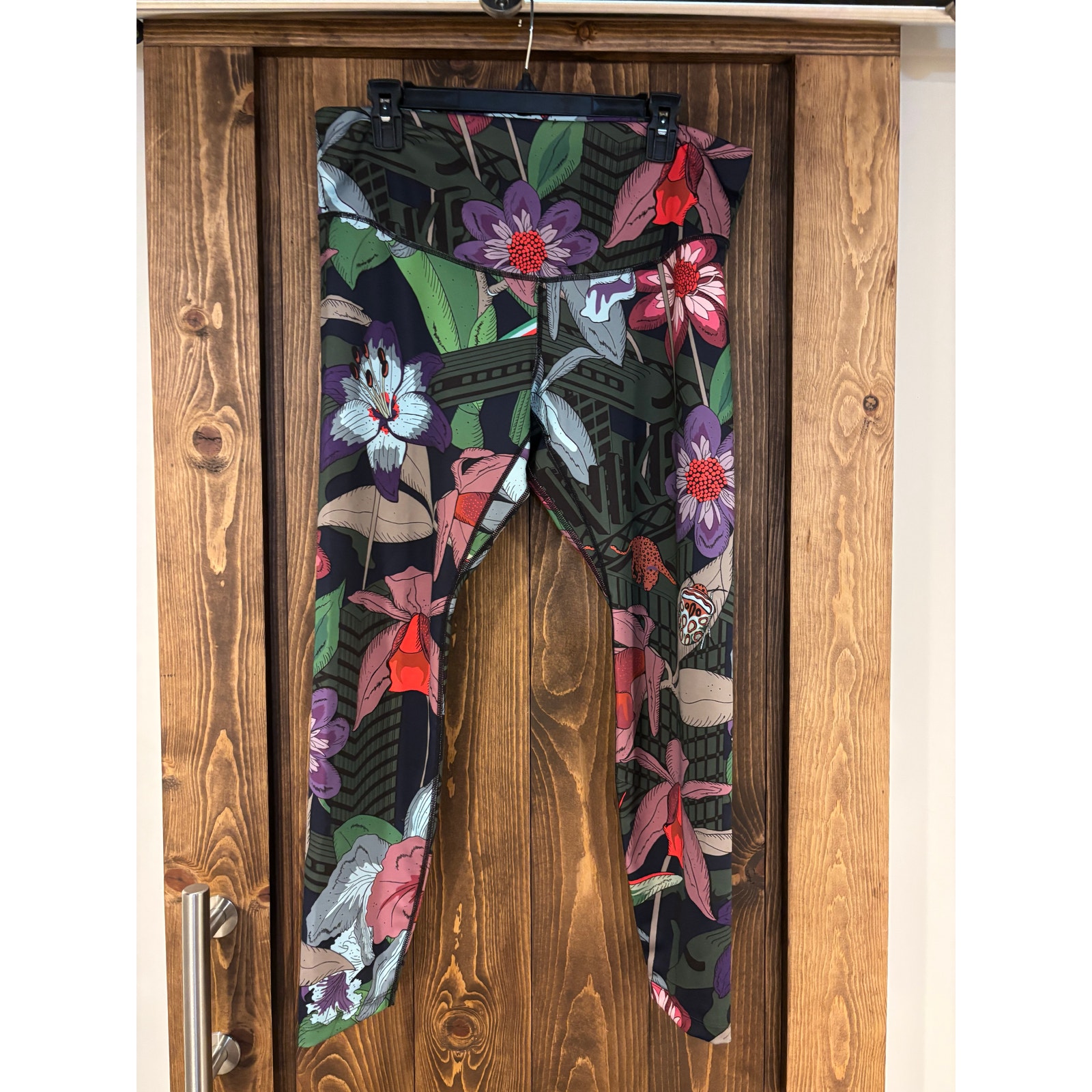 Nike One Icon Clash Tropical Floral Leggings Size 1x
